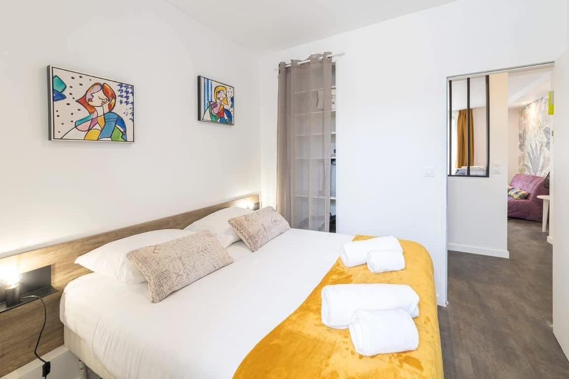 L'Echapee- Bel Appartement Renove Et Proche Gare Рен Екстериор снимка